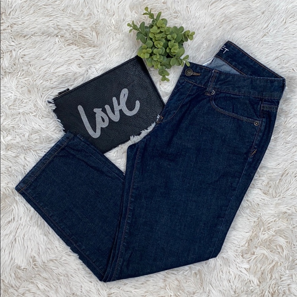 Loft Modern Crop Jeans 💗 Dark Wash